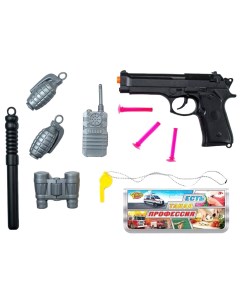 Игровой набор Полиция предметов 10шт M0778 Наша игрушка