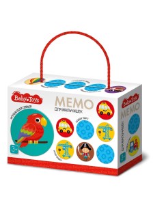Игра настольная Baby Toys Мемо Для мальчишек 04052 Десятое королевство