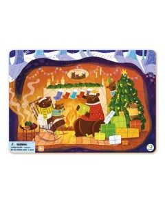 Пазл в рамке Рождественская сказка медвежат 53 элемента 300265 Dodo