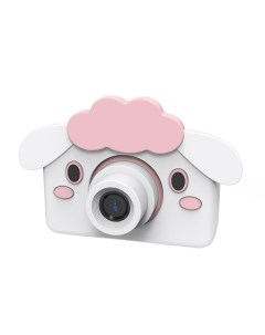 Детский фотоаппарат 24 Мп с чехлом с ушками Овечка Kids camera