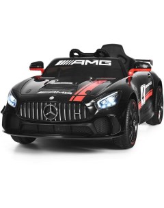 Детский электромобиль Mercedes GT4 AMG Carbon Black 12V SX1918S BLACK PAINT Hollicy