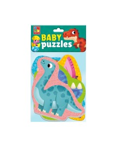 Мягкие пазлы Baby puzzle Динозавры VT1106 91 VT1106 91 Vladi toys