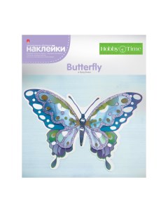 Декоративная наклейка 3D Бабочка вид 1 2 291 01 Gsf