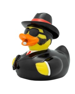 Игрушка для ванны сувенир Аль Капоне уточка 1268 Funny ducks