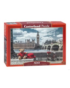 Пазлы Путешествие в Лондон 500 элементов Castorland