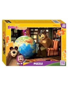 Мозаика puzzle 60 Маша и Медведь нов Анимаккорд Step puzzle