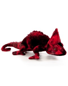 Игрушка мягкая Хамелеон чёрно красный 70см Exoprima