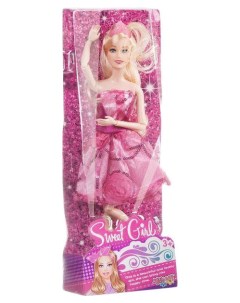 Кукла sweet girl в розовом платье PS15802B 1 в ассортименте Shantou gepai