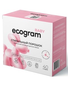 Порошок стиральный Baby экологичный 1 35 кг Ecogram