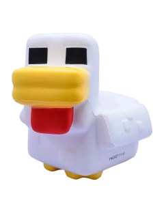 Сквиш игрушка антистресс Minecraft Chicken Курица Mega 15 см Mojang ab