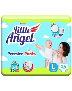 Подгузники трусики детские Premier 24 шт 4 L 9 14 кг Little angel