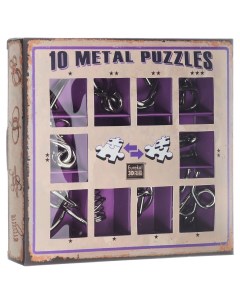 Головоломка Eureka 3D Puzzle фиолетовый металлический 10 шт 473359 Eureka 3d puzzle