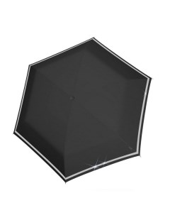 Зонт детский механический X 050 Rookie Manual BLACK REFLECTIVE 9560501000 Knirps