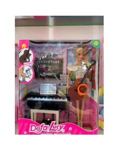 Кукла с музыкальными инструментами LUCY DF8453 Defa