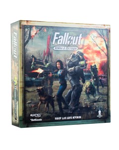 Настольная игра Pandora s Box Studio Fallout Война в Пустоши Стартовый набор Pandora's box