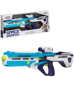 Бластер игрушечный Junfa Space Weapon со световыми и звуковыми эффектами 54 9х5 3х17 5 см Junfa toys