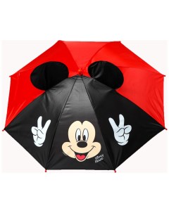 Зонт детский Микки Маус 8 спиц d 70 см с ушами Disney