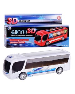 Автобус JH 961 Авто 3D на батарейках в коробке Tongde