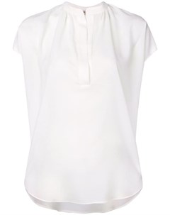 Blanca блузка с короткими рукавами и v образным вырезом 40 белый Blanca