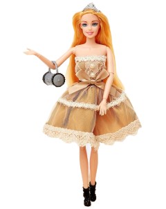 Кукла модель Эмели в платье с аксессуарами Sima-land