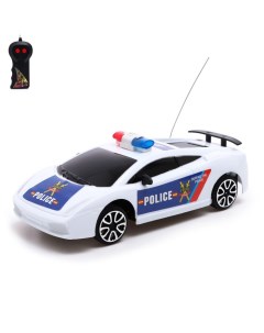 Машина радиоуправляемая Полицейский патруль цвет бело синий 1500795 Автоград