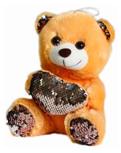 Мягкая игрушка Медведь с сердцем 4471229 Sima-land