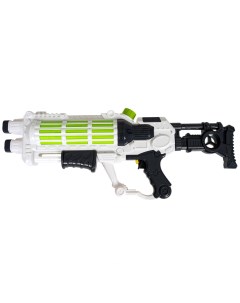Водный пистолет игрушка с помпой Наше Лето 60х24 см бело черный 156189 Bondibon