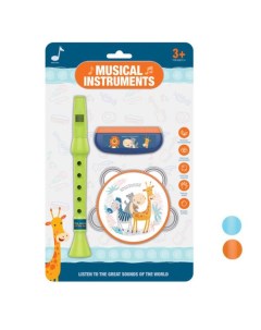 Набор музыкальных инструментов детских 3 предмета 200667457 Наша игрушка
