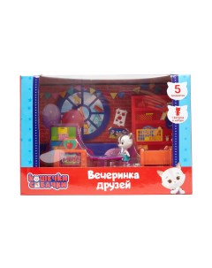 Игровой набор комната и фигурка Алисы 39734 Кошечки-собачки