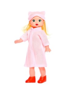 Кукла классическая Катя в платье высота 33 см МИКС Nobrand