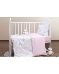 Комплект постельного белья Единороги для новорожденных Mirarossi