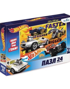 Пазл Hot Wheels Быстрее 24 элемента 05899 О Origami