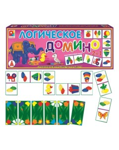 Семейная настольная игра Домино логическое Цвет с 572 Радуга