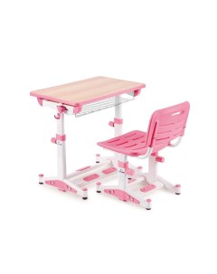 Комплект парта стул Либао LK 09 розовый Libao