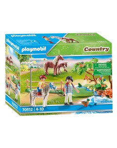 Игровой набор Прогулка с пони Playmobil