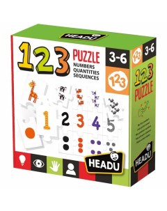 Настольная игра для детей с 3 лет 1 2 3 Обучение счету Headu