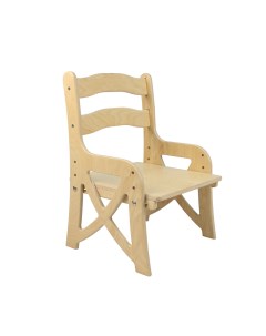 Детский деревянный растущий стул бежевый p4o81o89_а Я-егоза