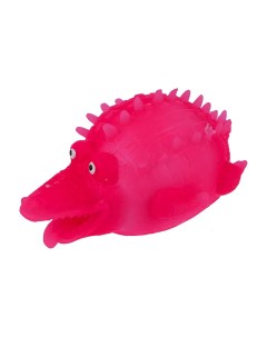 Игрушка антистресс Крутой замес крокодил 10 см розовый 1toy