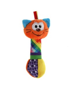 Текстильная игрушка погремушка Кот с мячиком 315975 Умка