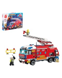 Конструктор Пожарная машина 3 минифигуры 366 деталей Winner bricks