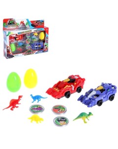 Игровой набор Авто динозавры 2 штуки цвета МИКС Nobrand