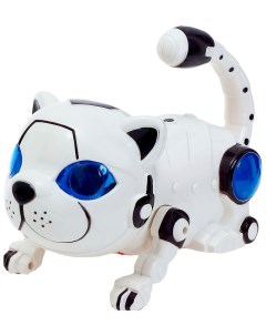 Игрушка робот Кошка работает от батареек световые и звуковые эффекты Sima-land
