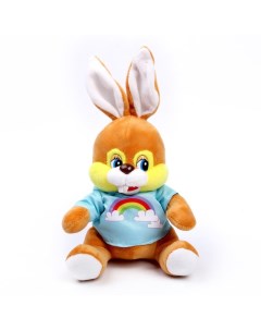Мягкая игрушка Кролик в футболке Nobrand