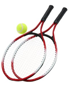 Ракетки для большого тенниса с мячом детские цвет красный Onlitop