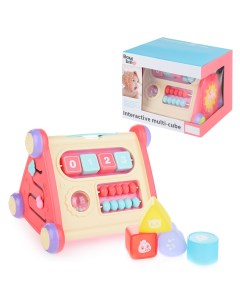 Многофункциональная развивающая игрушка Сортер свет звук русифицированная упаковка Bambini