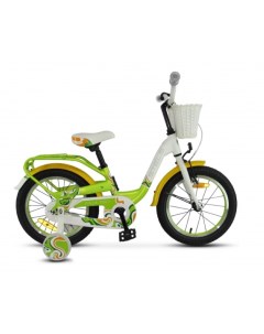Велосипед Pilot 190 16 V030 год 2021 цвет Зеленый Желтый Stels