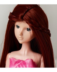 Волосы для кукол Прямые с косичками размер маленький цвет 350 Sima-land