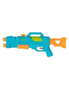 Водный пистолет игрушечный с помпой Наше Лето 220 мл голубой Bondibon