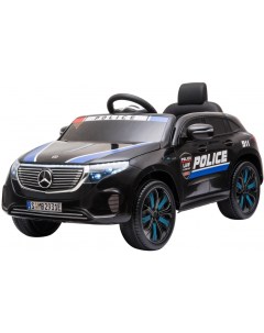 Детский электромобиль Mercedes Benz Police EQC 400 4MATIC HL378 BLACK Harleybella