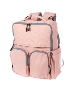 Сумка рюкзак для мамы Alessa Pink AK789685 Forest kids